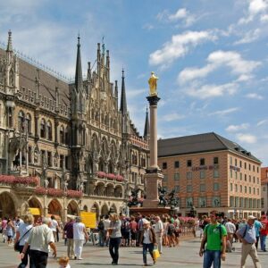 Voyages-Scolaire-Allemagne-Munich.Hôtel de Ville