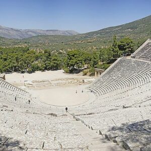 Voyage-Scolaire-Grèce-Athènes-Théâtre d Epidaure