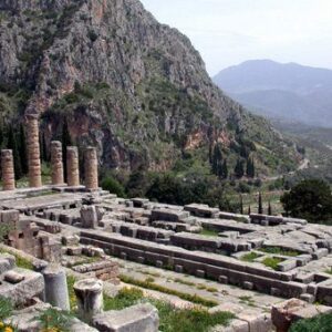 Voyage-Scolaire-Grèce-Delphes-Temple d'Apollon