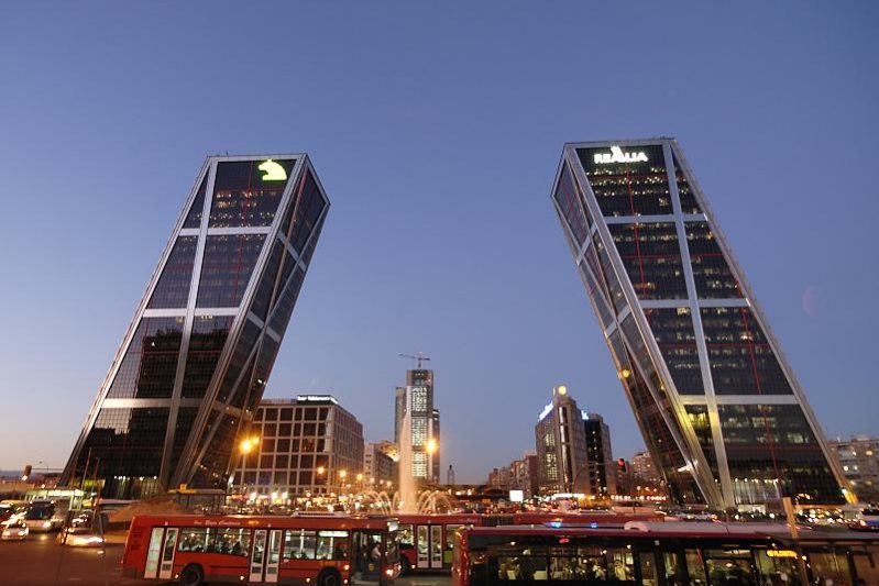 Voyage-scolaire-Espagne-Madrid-Plaza de Castilla