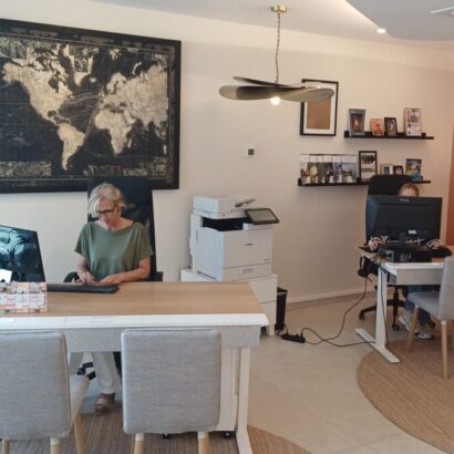 Intérieur de l'agence de Waremme