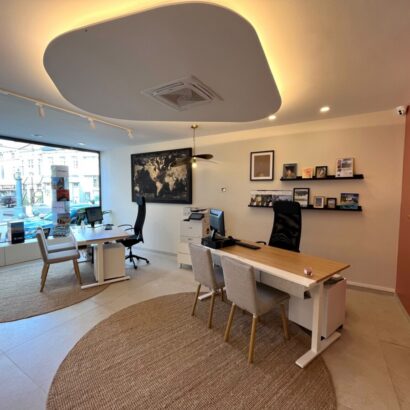 Intérieur de l'agence de Waremme